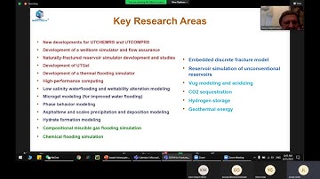 1. Kamy Sepehrnoori & MJ Opening talk EDFM Workshop video 1