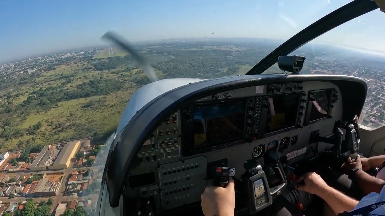 ILS X RWY 35 SBCY Cessna Grand Caravan. - YouTube