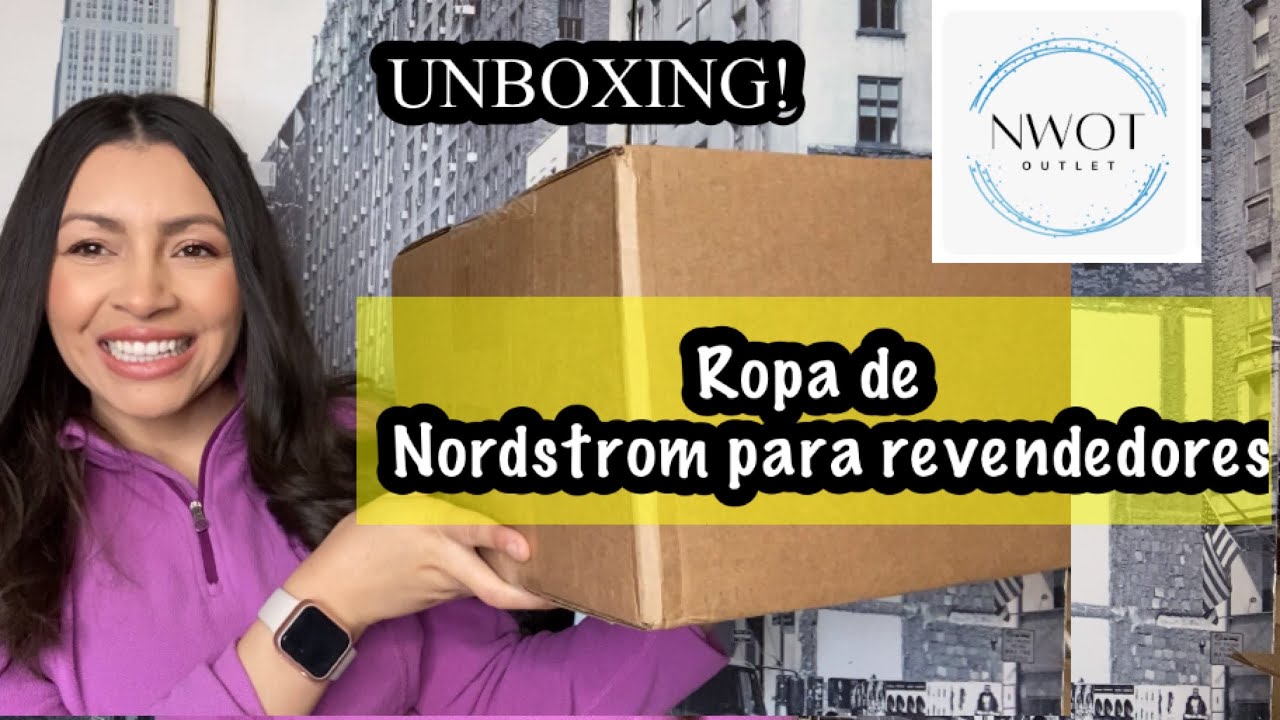 NORDSTROM PARA REVENDEDORES// VALE LA UBOXING - YouTube