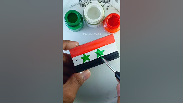 رسم علم الثورة علم سوريا  🇸🇾#shortvideo #اكسبلور #سوريا #syria #shorts #fyp #explore #رسم