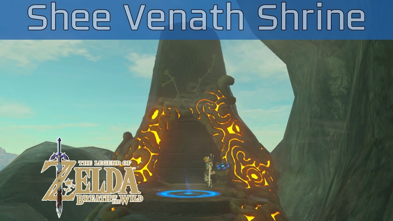 The Legend Of Zelda Breath Of The Wild Shee Venath Shrine