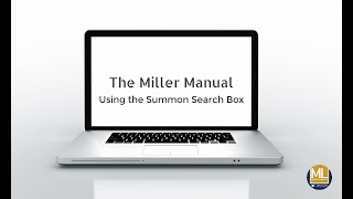 Using the Summon Search Box