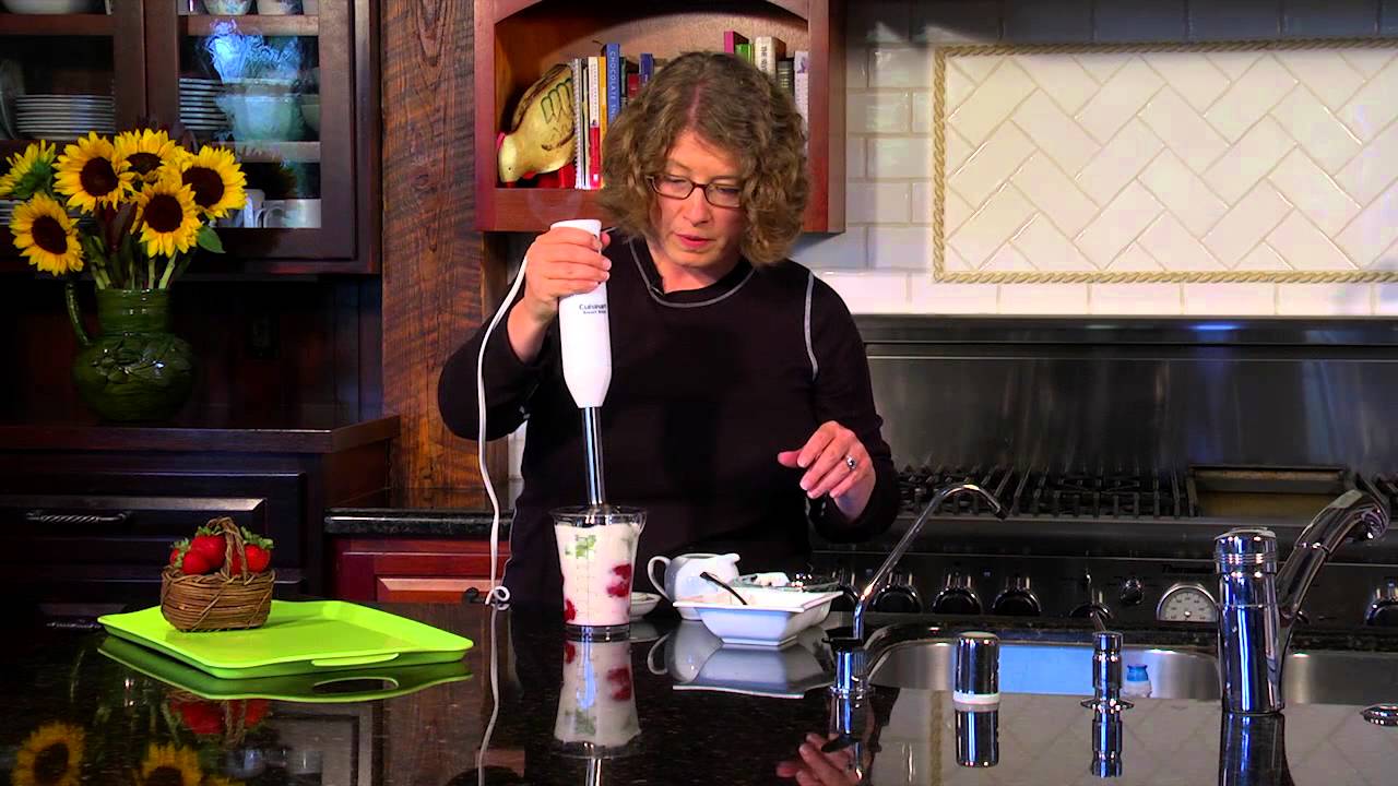 Cuisinart Smart Stick® Variable Speed Cordless Rechargeable Hand Blender  (CSB-300) Demo Video 