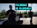 Karen sends the boys in blue to arrest me karen gets owned first amendment audit des moines pd