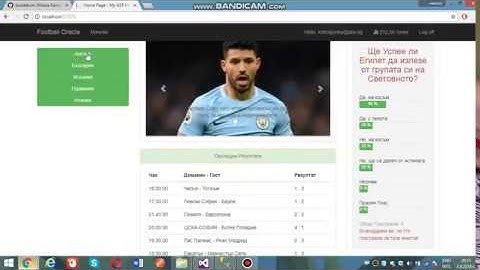 Football Oracle - ASP.NET MVC Project