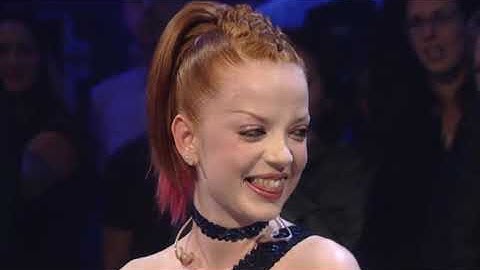 Shirley Manson from Garbage interview with Jools Holland (May 1999)