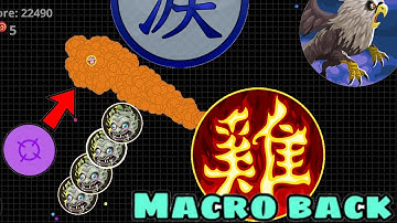 AGARIO FAST FEED BUTTON + TEAM DESTRUCTION - FAST FEED BETTER THEN MACRO??(AGAR.IO MOBILE)