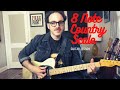 8 note country scale guitar lesson