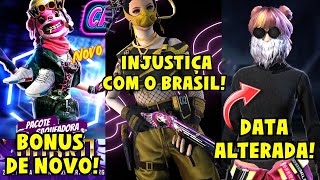 BÔNUS DE RECARGA, NOVO ESCOLHA ROYALE, GOLA ALTA SÓ DIA 2! EVENTOS DA SEMANA FF