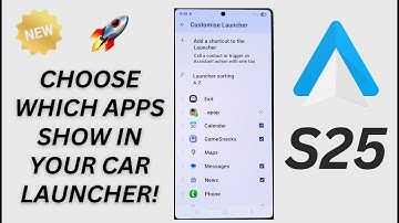 🚘 Android Auto Secrets: Choose Which Apps Show in Your Car Launcher!