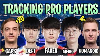 Tracking League of Legends Pro Players Ranked Games  KR, EUW