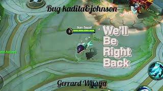 Bug kadita&johnson terbaru 2021 (Gerrard Wijaya)