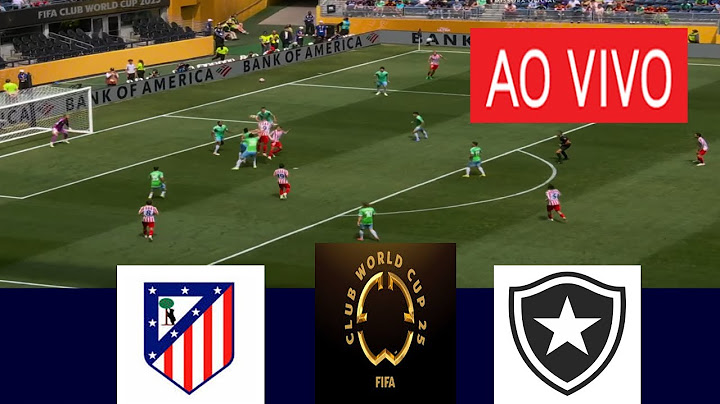 ATLÉTICO DE MADRID X BOTAFOGO AO VIVO COM IMAGENS I MUNDIAL DE CLUBES DA FIFA 2025