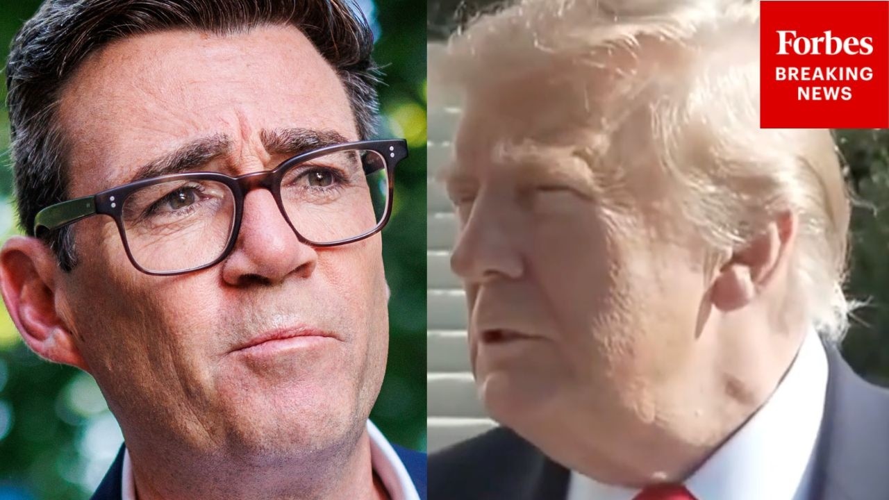 Trump Reveals Details Of Call With UK's Andy Burnham Amid Ukraine, North Sea Oil Tensions