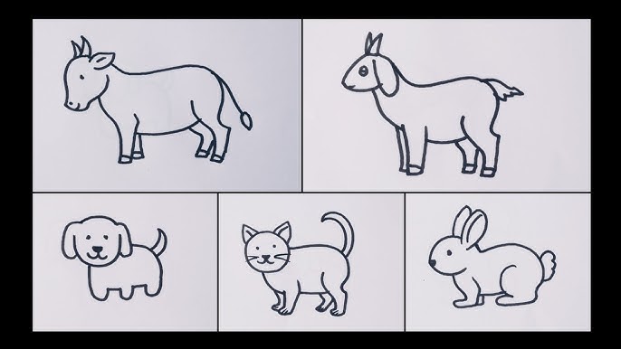 How to Draw All the Animals: A Kids Drawing Guide – Paige Tate and Co.