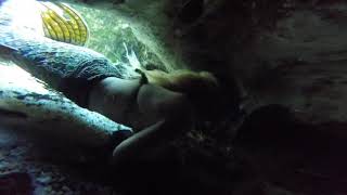 Chasing mermaids through caves.