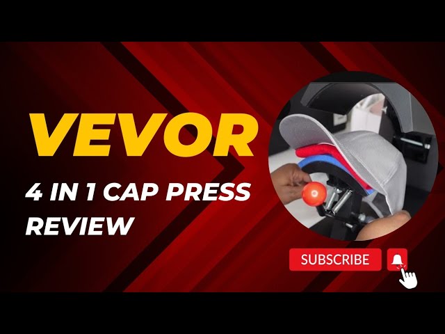  VEVOR 4-in-1 Heat Press Machine For Hats