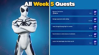 Fortnite All Week 5 Season Quests Guide - Chapter 3 Season 1