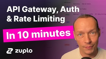 Zuplo API Gateway: Rate Limiting, Auth, RBAC & Global Deploys in 10 Mins
