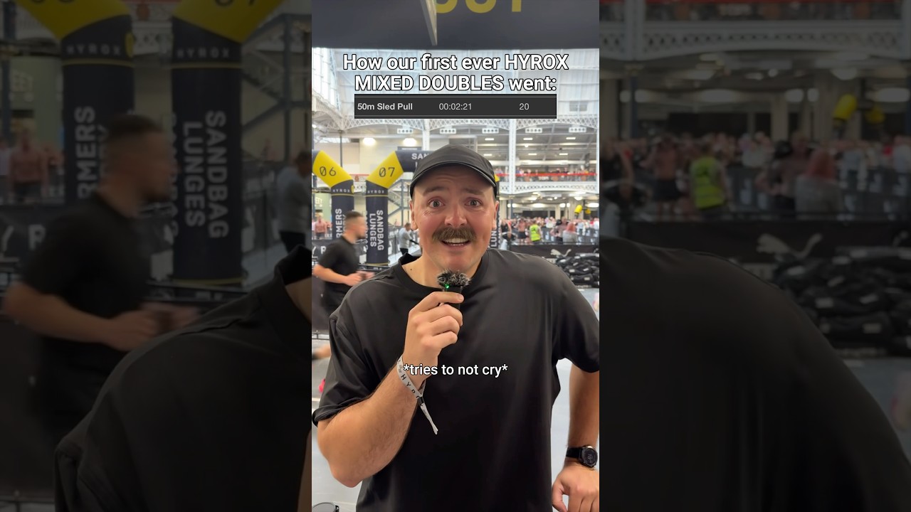 We did our FIRST EVER HYROX! *And didn’t break up. 🤘 