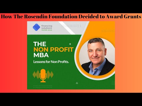 How The Rosendin Foundation Decided to Award Grants