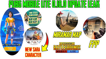 PUBG MOBILE LITE 0.18.0 UPDATE LEAK | NEW CHARACTER, FPP MODE AND MIRAMAR MAP | NP YT GAMING 💥🔥