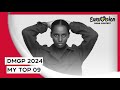 Eurovision 2024   dansk melodi grand prix 2024  my top 08 