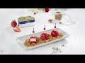 Recette fte des mres  dme foie gras canard fraises et crumble sal