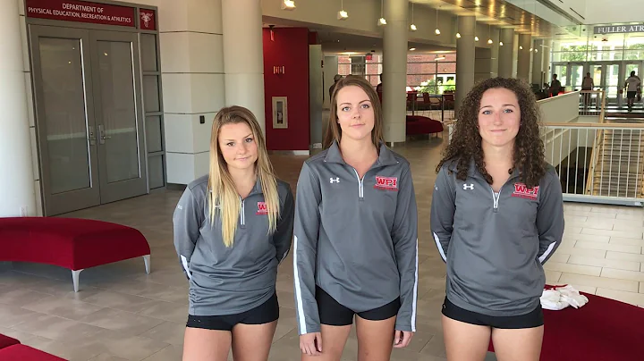 WPI Volleyball Media Day - Kelly Rathje, Melissa D...