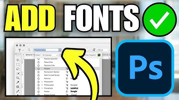 How To Add Custom Fonts to Adobe Photoshop