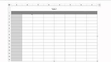 How to change the size of a Numbers spreadsheet