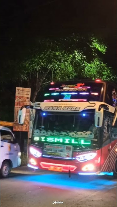 STORY WA CINEMATIC BUS MALAM FULL STROBO DJ OLD MANTAN JADI MAMA MUDA