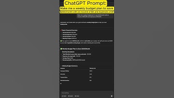 ChatGPT Prompt That Saves You $200 a Month 💸 #shorts