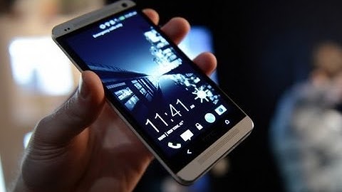 HTC One Unboxing And First Look
