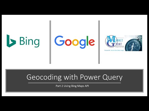 Using Bing Maps