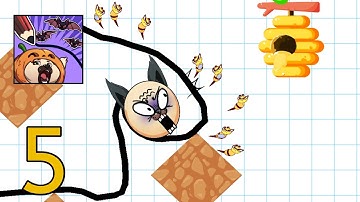 Save The Puppy : Gameplay Walkthrough  Part-5 level 41-50 - (iOS, Android)