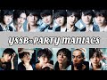 YSSB&times;PARTY MANIACS / 少年忍者&times;Aぇgroup!【歌詞/パート割】