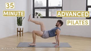 35 Minute Advanced Pilates Workout | Good Moves | Well+Good screenshot 5