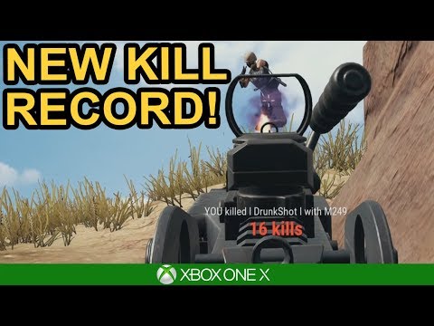 NEW KILL RECORD! / PUBG Xbox/PS4