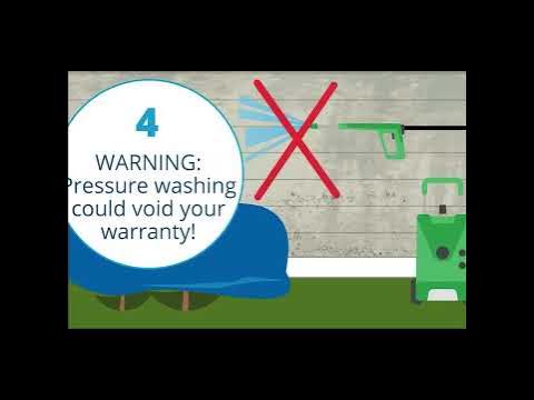 How to Clean the Vinyl Siding on Your House - YouTube
