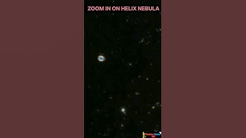 Zoom into the Helix Nebula ! NGC 7293 #shorts