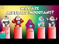 Why Are Minerals Important? | Functions Of Minerals | The Dr Binocs Show | Peekaboo Kidz