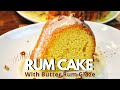 Best Rum Cake Recipe Ever | How To Make Rum Cake At Home