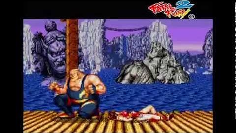 Fatal Fury 2 Attract Mode (Mega Drive / Genesis)