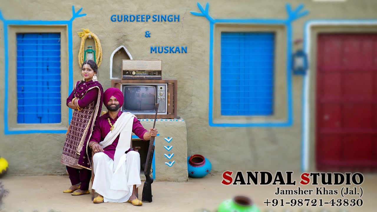 Best Punjabi Pre Wedding 2023 | Gurdeep Singh & Muskan | Sandal Studio Jamsher