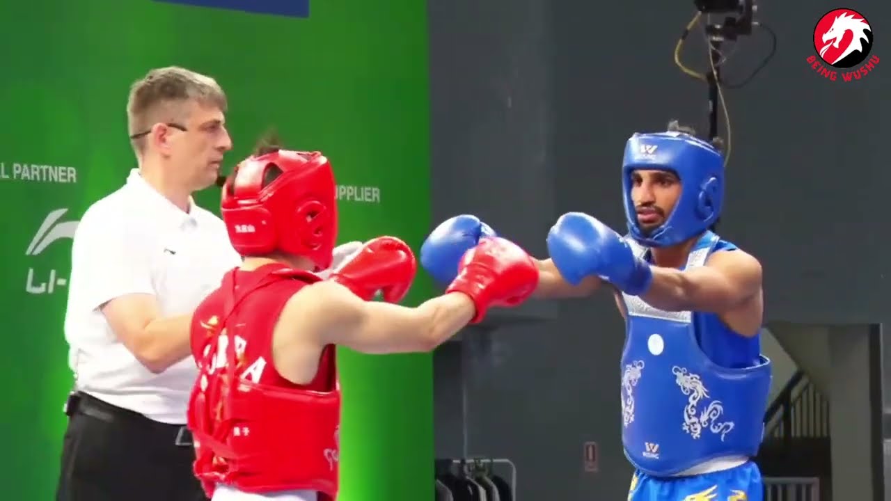 🔵Sagar Dahiya 🇮🇳 vs 🔴 Heechan Kang 🇰🇷 56 kg (Quarterfinal) 17th World Wushu Championship 2025