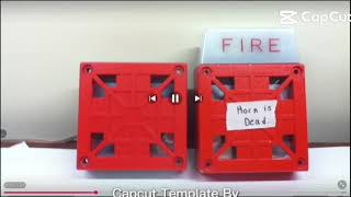 Wheelock 7002T and simplex 4100 U SYSHEM fire alarm 