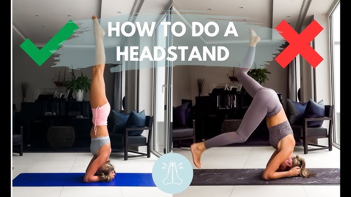 Head Stand Yoga Pose - How To Do a Headstand for Beginners 
