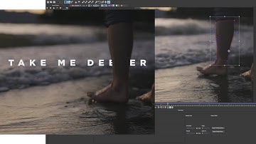 FAST Text Behind Moving Object l Adobe After Effects CC (Mocha AE + MASKING + ROTOSCOPING Tutorial)