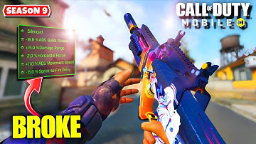 😱CBR4 is Back The Smoothest No-Recoil SMG Build in COD Mobile | Best CBR4 Class Setup Season 9 #codm